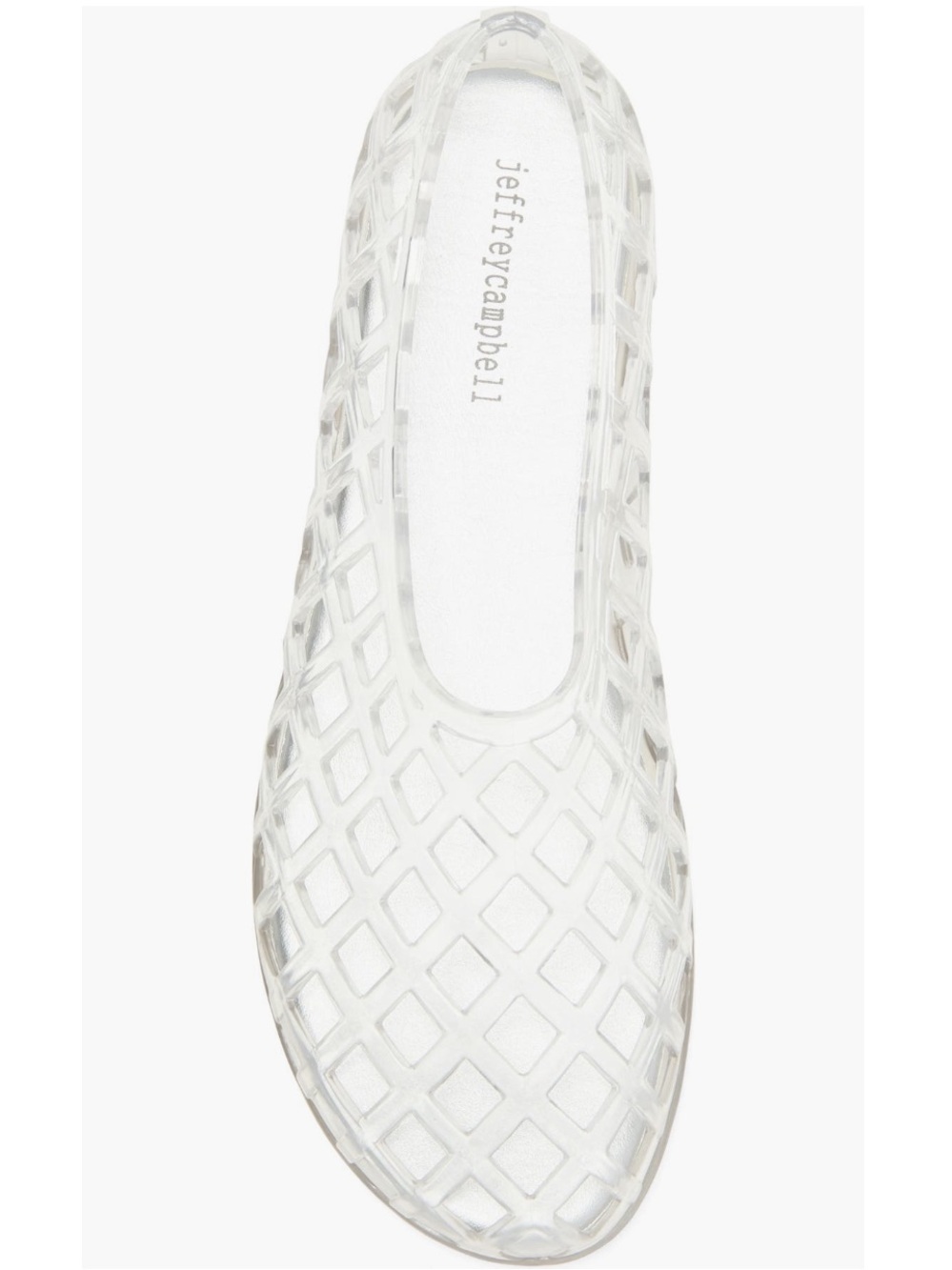 Jeffrey Campbell Jellz Clear Slip Ons New! - Picture 9 of 15